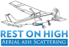 Rest On High Logo airplane graphic