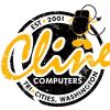 Cline Computers Logo Graphic