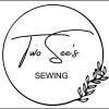 Two See's Sewing Logo